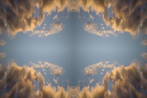 Background with clouds Stock Photos