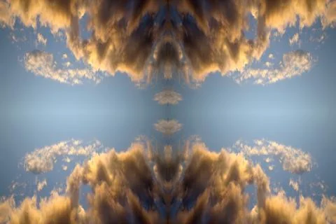 Background with clouds 스톡 사진