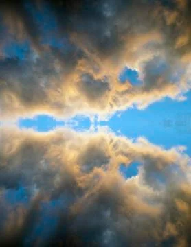 Background with clouds 스톡 사진