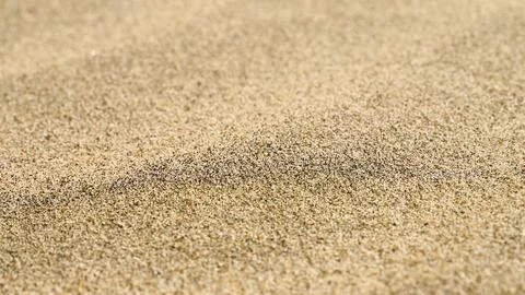 Background of coarse sand in close up Stock Photos