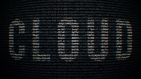 Background code style with text cloud Stock-Footage 55533899