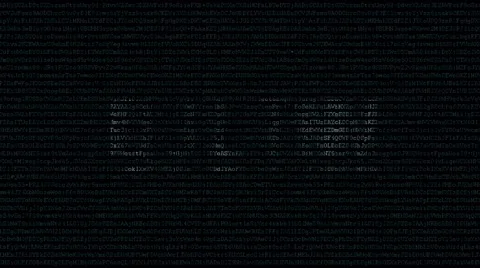Background code style with text hacked Stock Footage 55534139