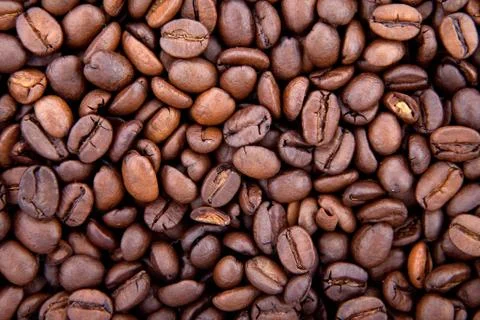 Background of coffee bean Stock Photos