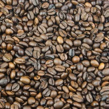 Background from coffee beans 스톡 사진