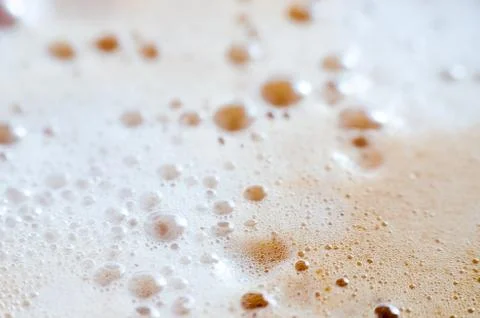 Background with coffee foam Stock Photos