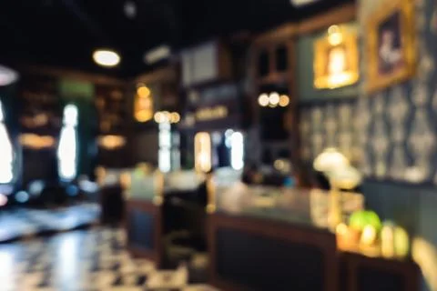 Background of coffee shop Foto stock