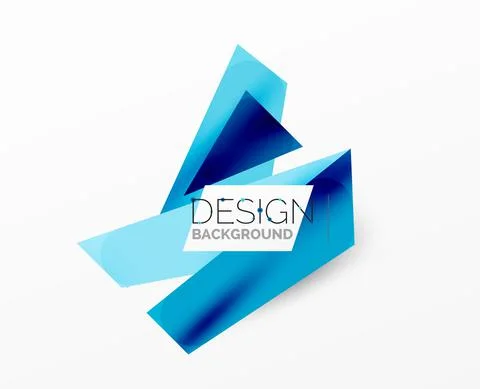 Background color abstract overlapping lines. Minimal composition vector Stock Illustration