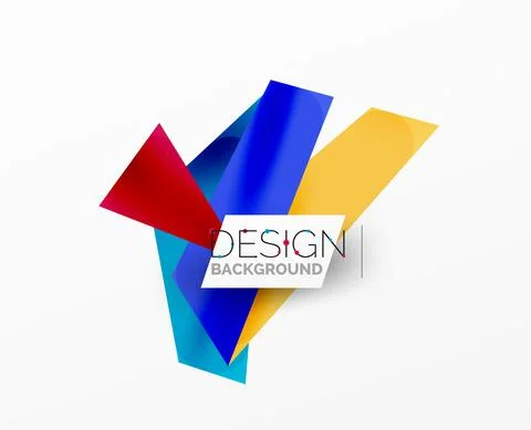 Background color abstract overlapping lines. Minimal composition vector 스톡 일러스트