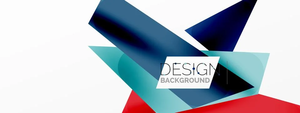 Background color abstract overlapping lines. Minimal composition vector Stock Illustration