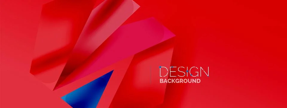 Background color abstract overlapping lines. Minimal composition vector Stock Illustration
