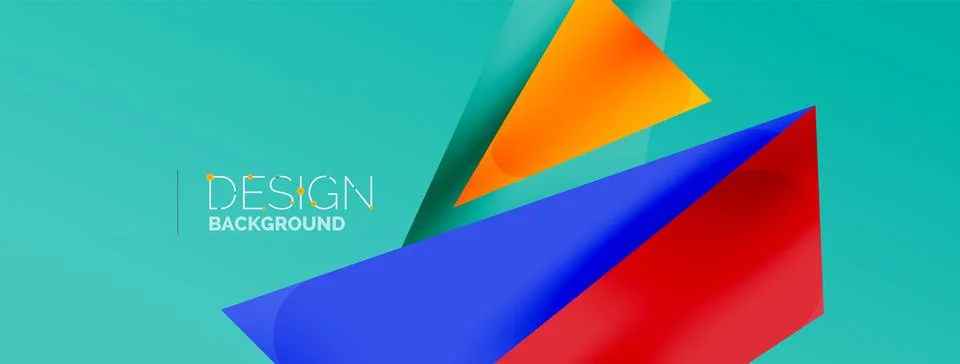 Background color abstract overlapping lines. Minimal composition vector Stock Illustration