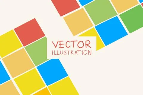 Background color abstract vector illustration. Design Painting elements. Stock Illustration