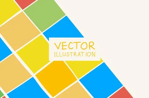 Background color abstract vector illustration. Design Painting elements. Stock Illustration