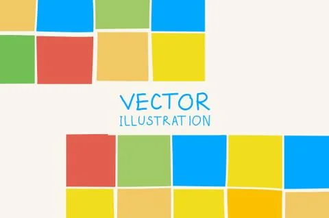 Background color abstract vector illustration. Design Painting elements. Stockillustratie
