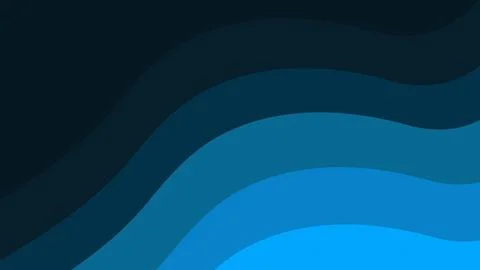 Background with color lines and waves Illustrazione stock