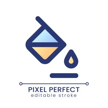 Background color pixel perfect gradient fill ui icon 스톡 일러스트