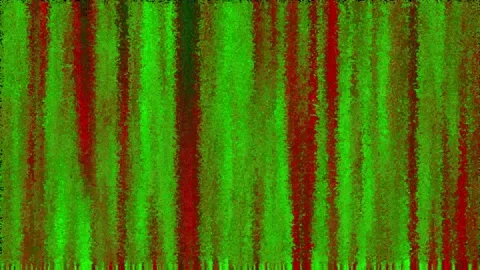 The background is color primarily bright green and dark red 库存影片 323536324