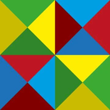 Background of color pyramids Stock Illustration