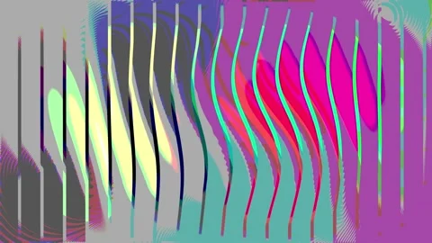 Background of color spots and waves Stock Footage 221488361