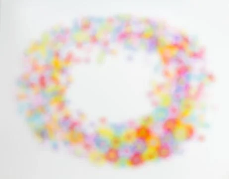 Background, colored beads blurred image Stock Illustration