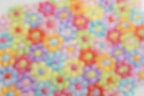 Background, colored beads blurred image Stock Illustration