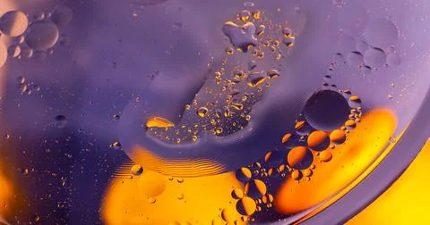The background of colored bubbles Stock Photos