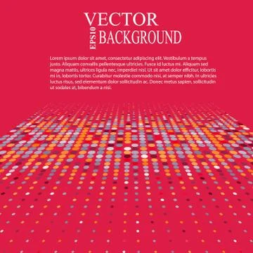 Background with the colored circles in a vector 스톡 일러스트