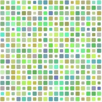 Background of colored green mosaic Stock Illustration