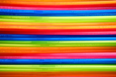 Background of colored horizontal lines, closeup 写真素材