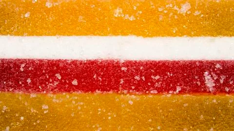 Background of colored marmalade.The texture of the candy. Stock Photos
