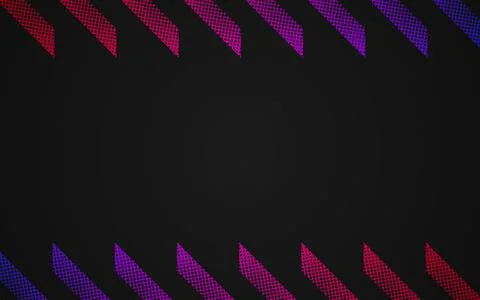 Background with colored material design with arrow image. Stock Illustration