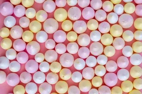 Background of colored meringue Stock Photos