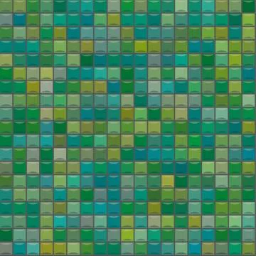 Background of colored mosaic Stock Illustration