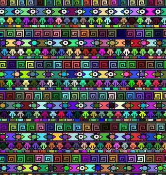 Background colored ornament Stock Illustration