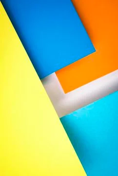 Background with colored paper Stock Photos