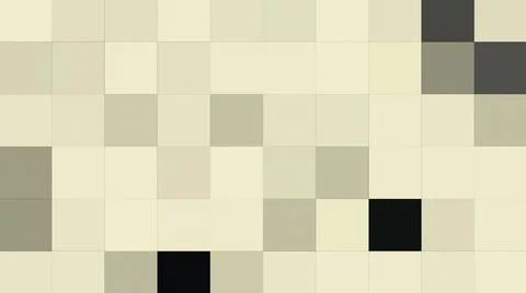 Background of colored pixel squares. Motion. Square background in retro pixel Stock Illustration