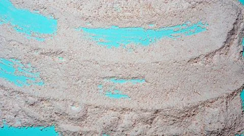 Background from colored powder. Copy space. Stock Photos