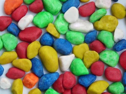 Background with colored stones Stock Photos