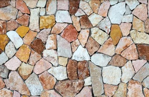 Background of colored stones Stock Photos