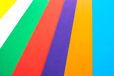 Background with colored stripes. Close-up. Foto stock