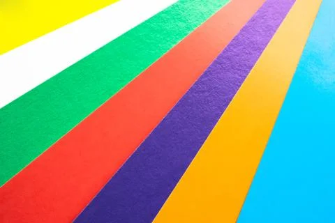Background with colored stripes. Close-up. Stock Photos