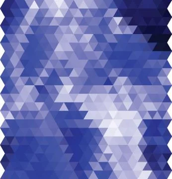 Background with colored triangles Stock Illustration