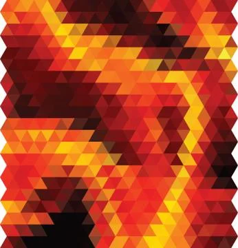 Background with colored triangles Stock Illustration