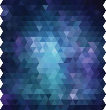 Background with colored triangles Stock Illustration