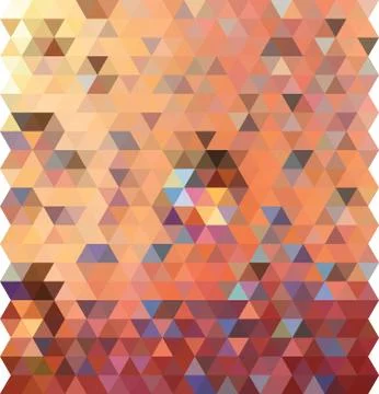 Background with colored triangles Stock Illustration