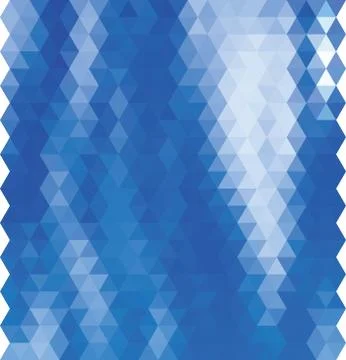 Background with colored triangles Stock Illustration