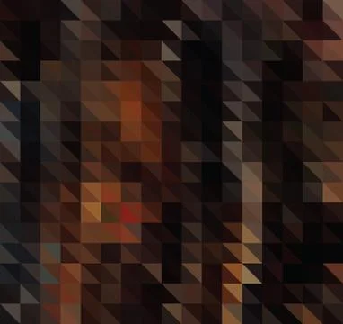 Background with colored triangles Stock Illustration