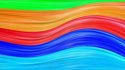 Background with colored waves Stock Photos