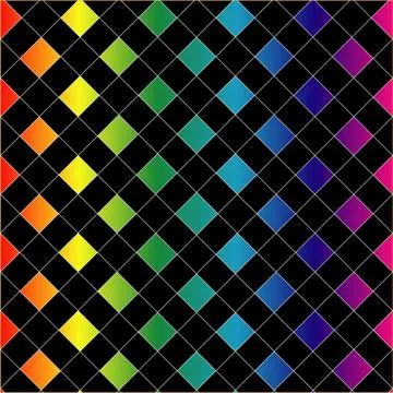 Background with colorful boxes Stock Illustration