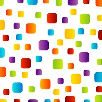 Background with colorful boxes Stock Illustration